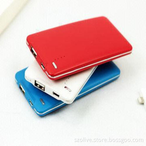 Slim Portable Power Bank, 4,000mAh